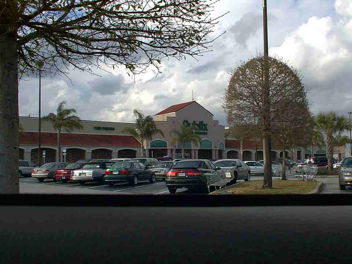 The front of the Publix Supercenter, Publix is 3 miles from the Vacation Home. 